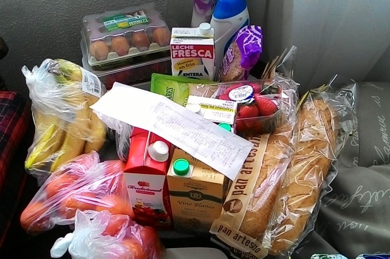 Примерный список продуктов на 100 рублей
