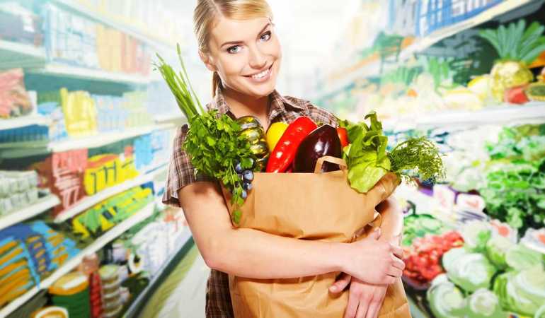 Покупка продуктов