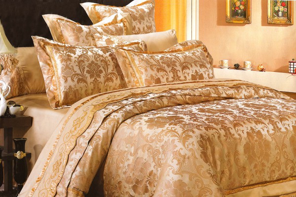 Желтое и золотое постельное белье — sweet-home.shop